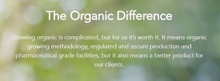 The OrganiGram Organic Statement