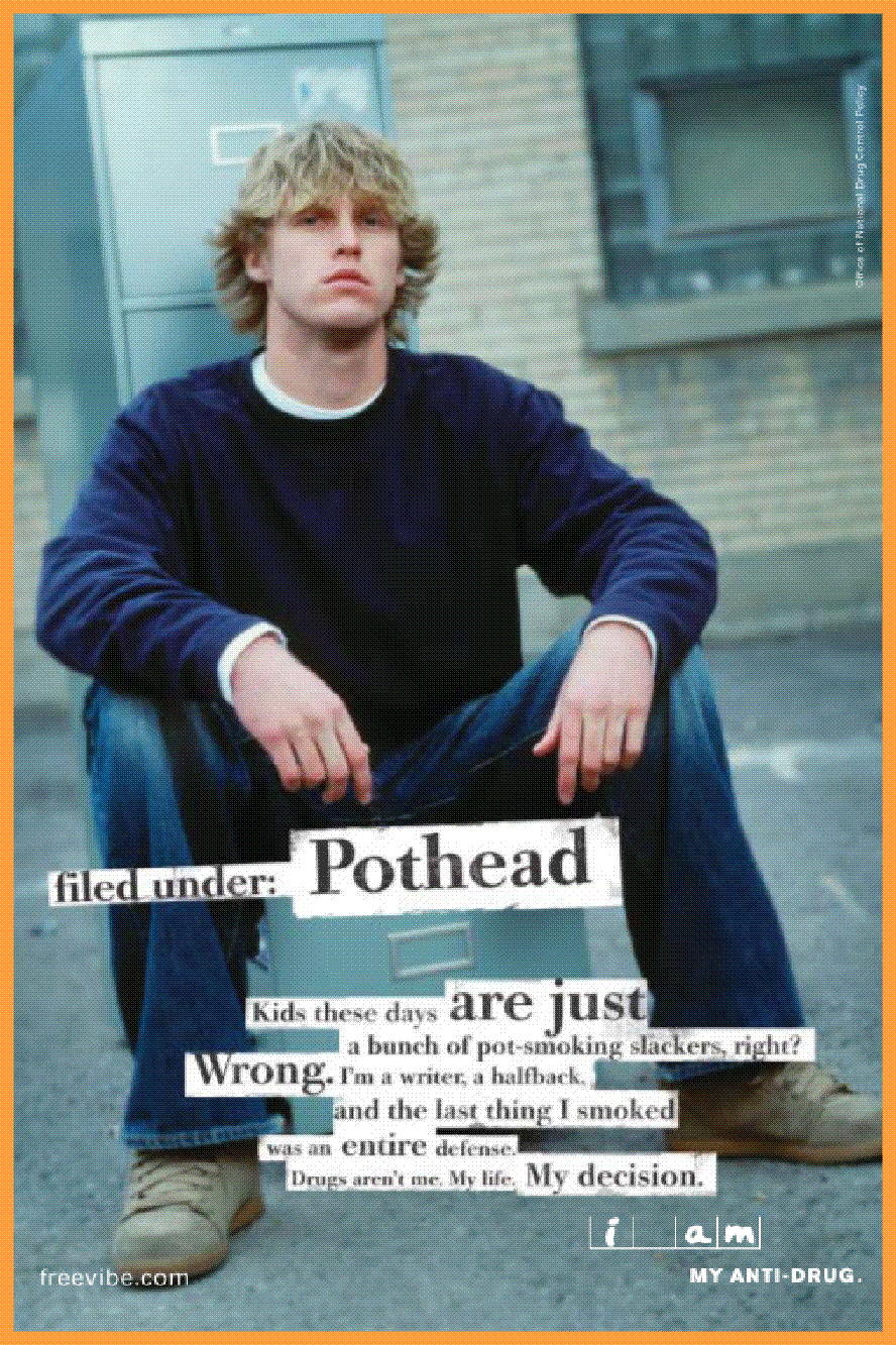 Government Sponsored Anti Marijuana Ad