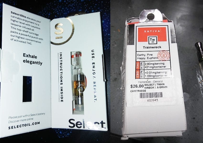 Select Oil cartridge elite review