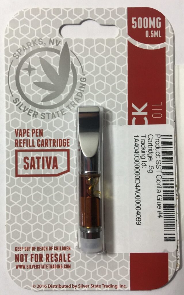 silver state trading vape cartridge