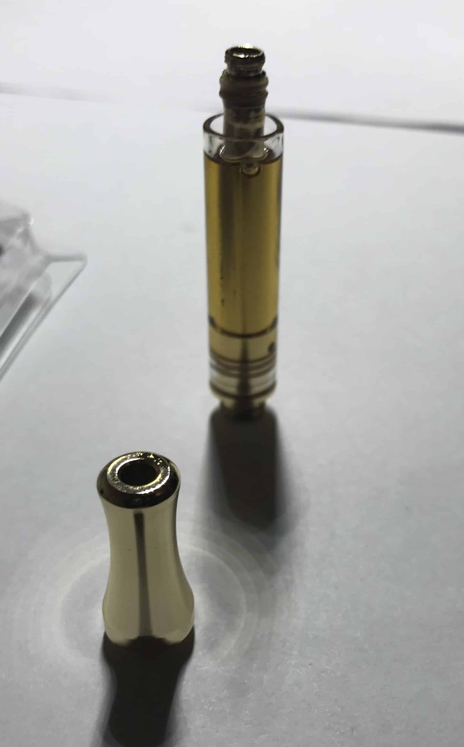 This cartridge had a weak atomizer, affecting the quality of hits that you take