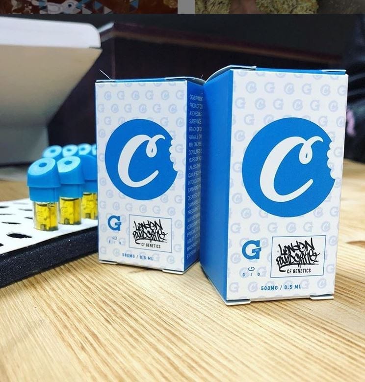 Cookies Gio Pen Cartridge Packaging