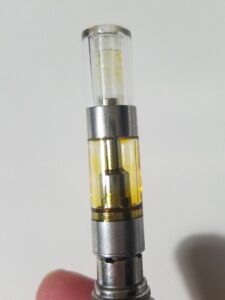 Emptied Atlas Extracts cartridge