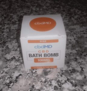 cbdMD's CBD Bath Bomb 