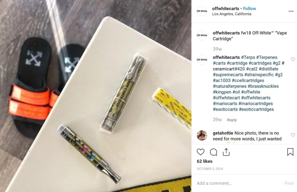 off white cartridges