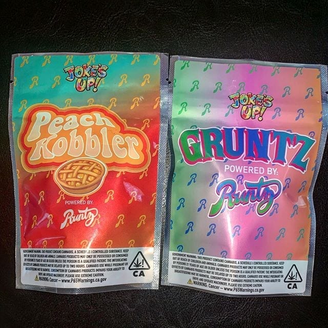 Runtz packaging