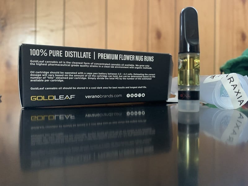 gold leaf vape