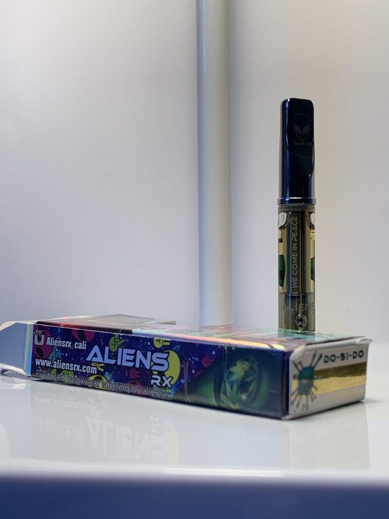 aliens rx vape cart