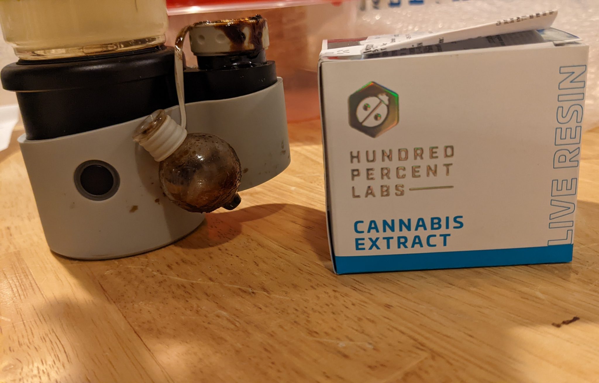 hundred percent labs live resin