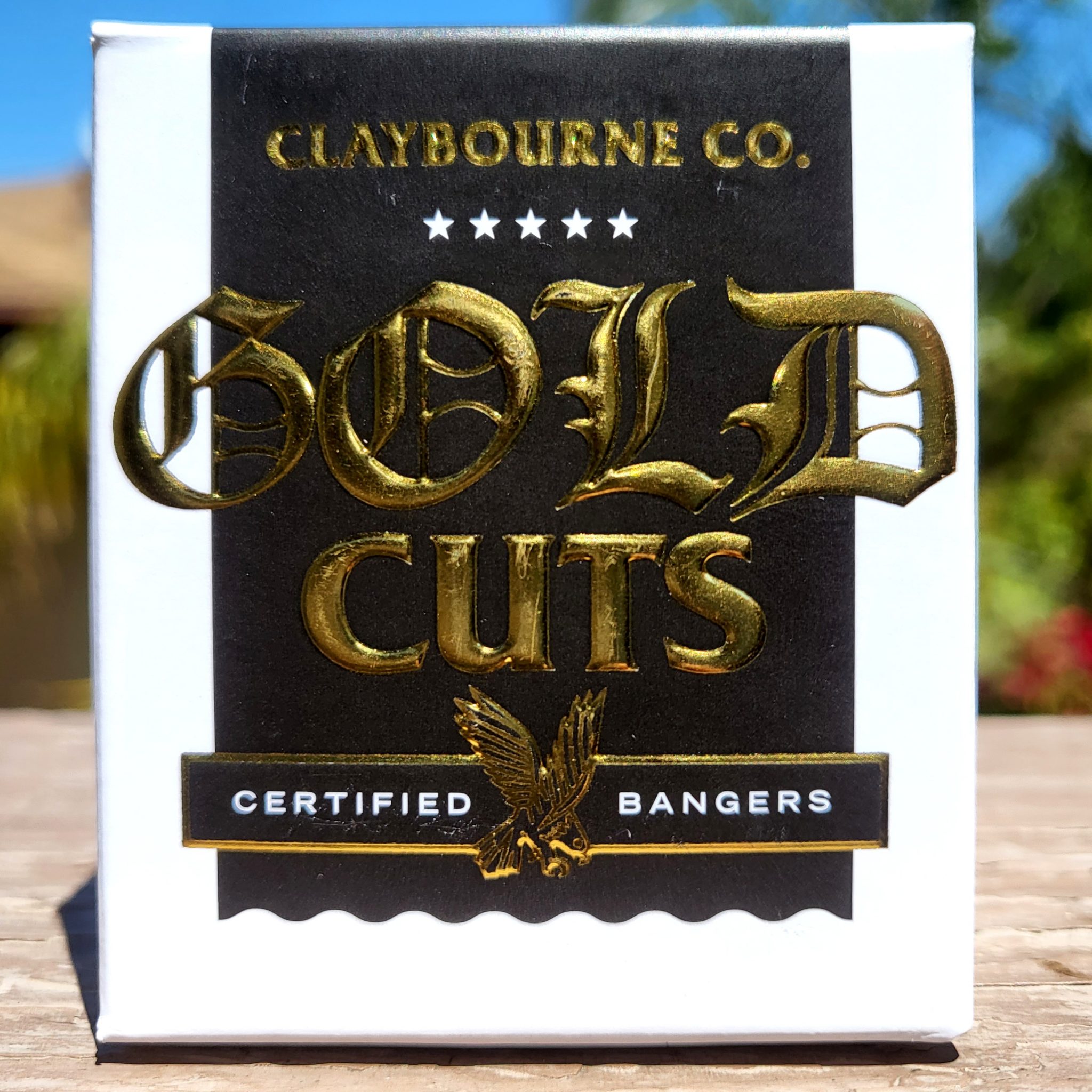 claybourne co gold cuts front box