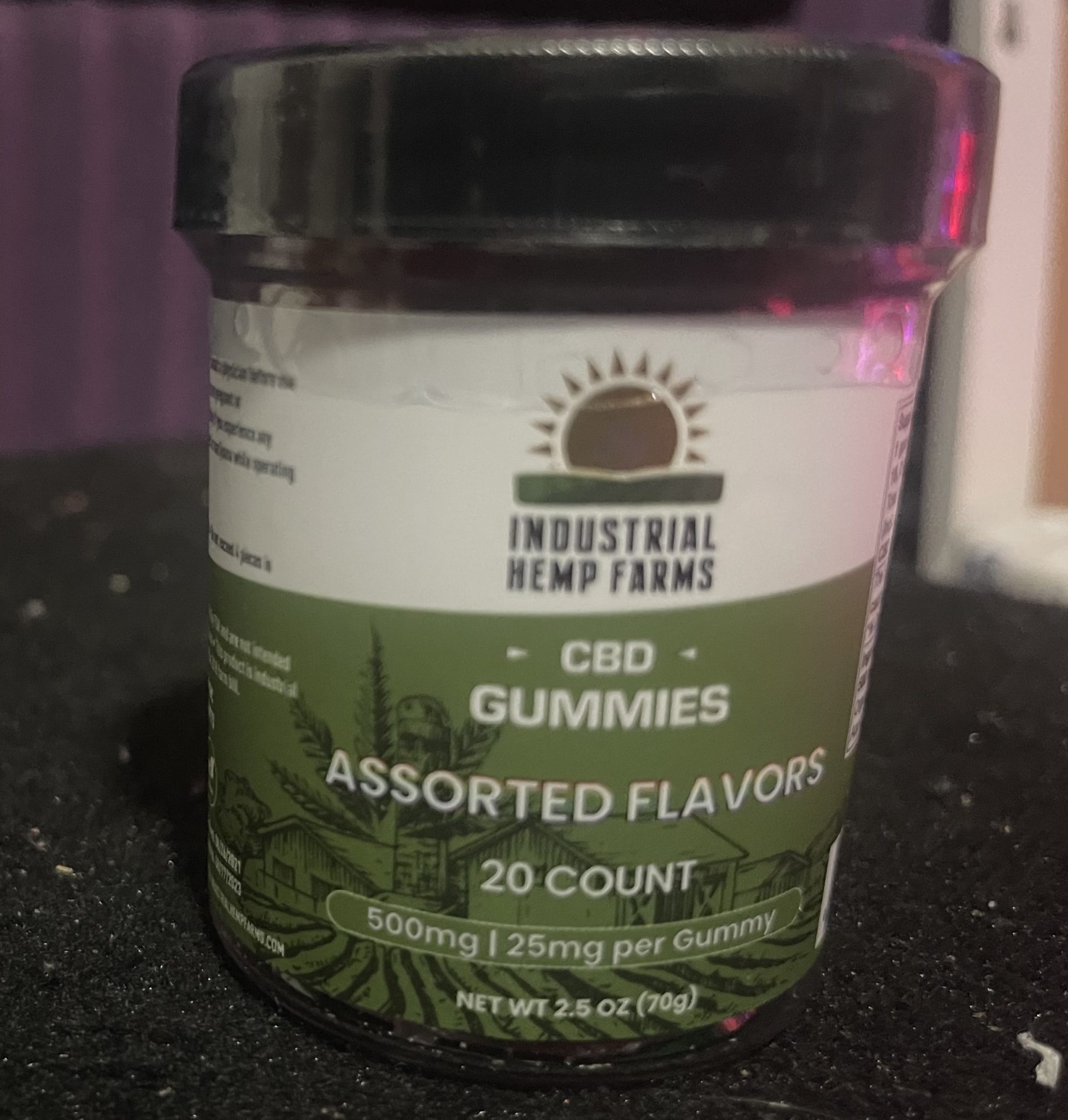 ihf cbd gummies box