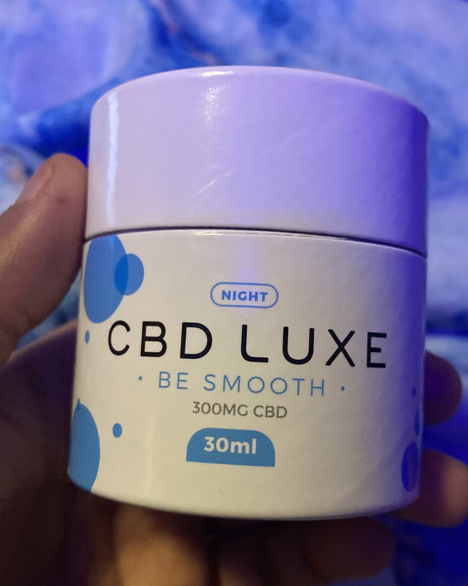 cbd luxe cream night