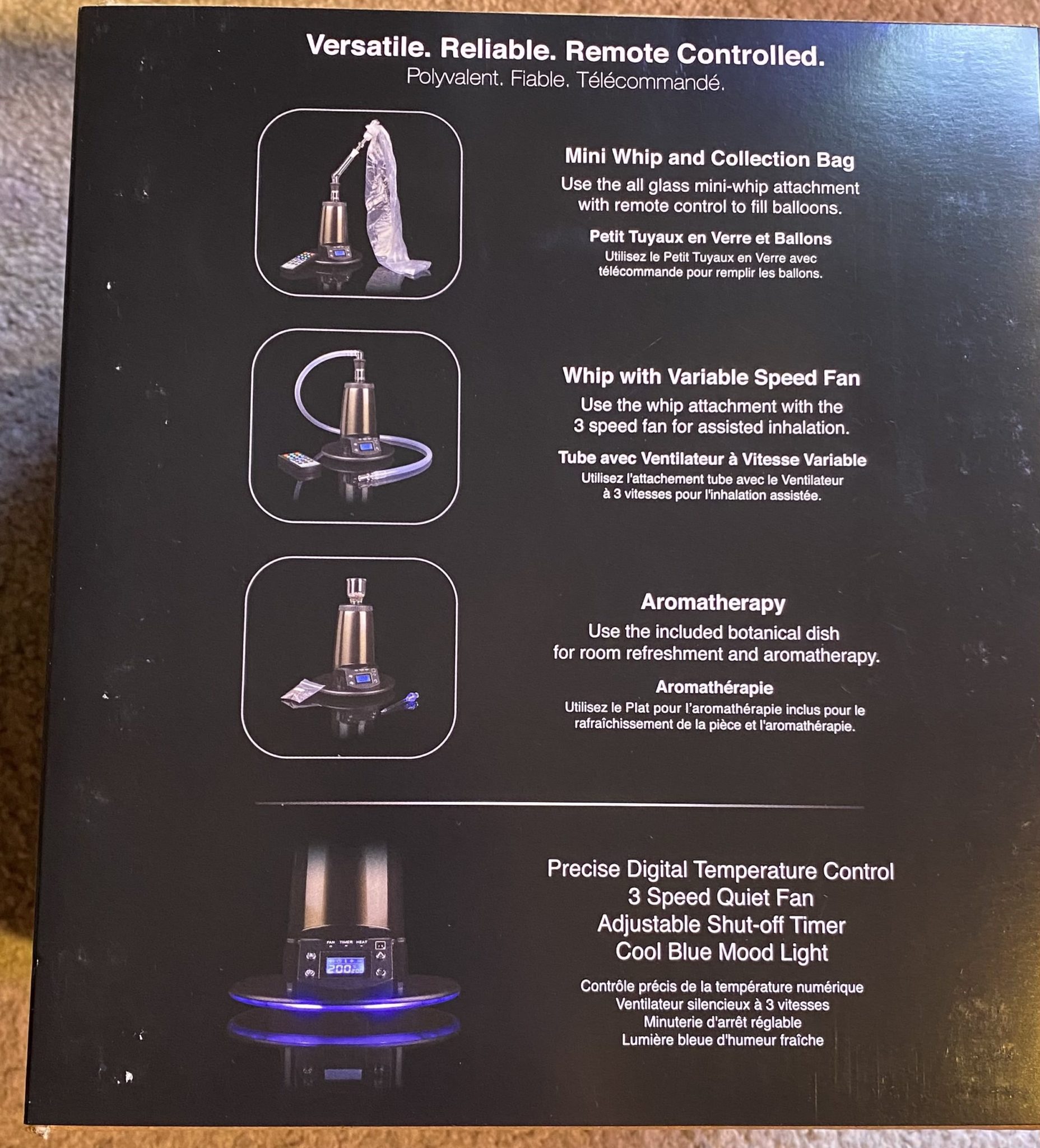 arizer extreme q vaporizer details