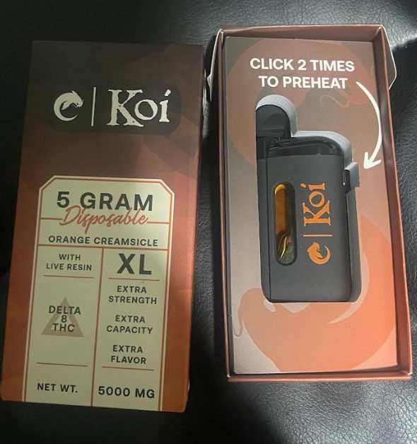 koi 5g disposable box