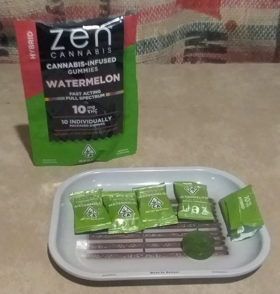 Zen Cannabis gummies