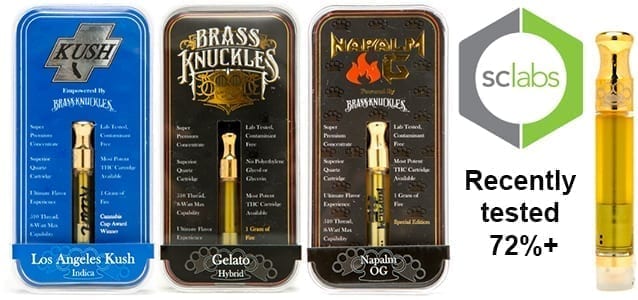 Brass Knuckles vs 710 King Pen : THC Vape Cartridge Showdown!