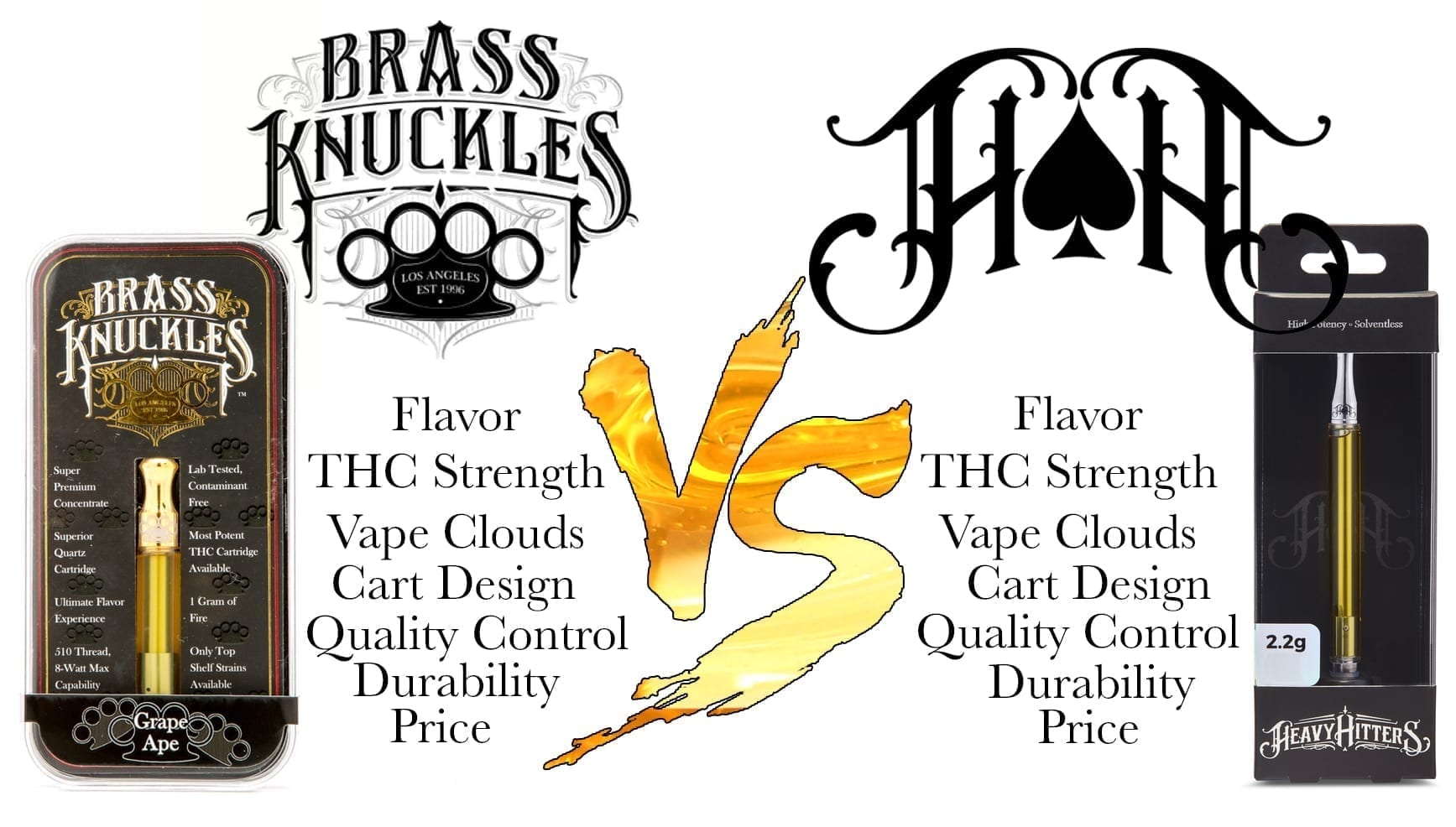 Heavy Hitters vs Brass Knuckles Cartridge