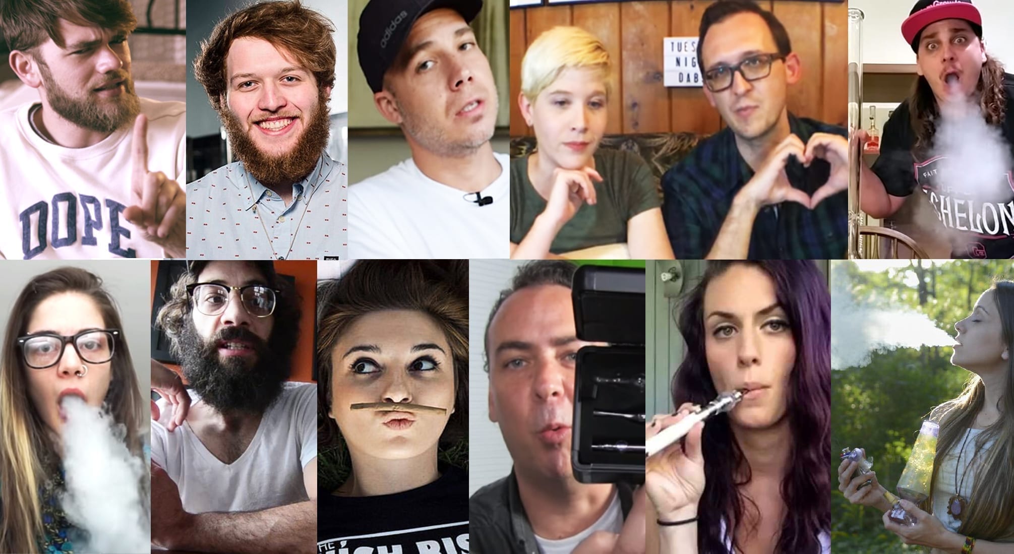 WeedTubers : List Of Most Popular Stars This Year