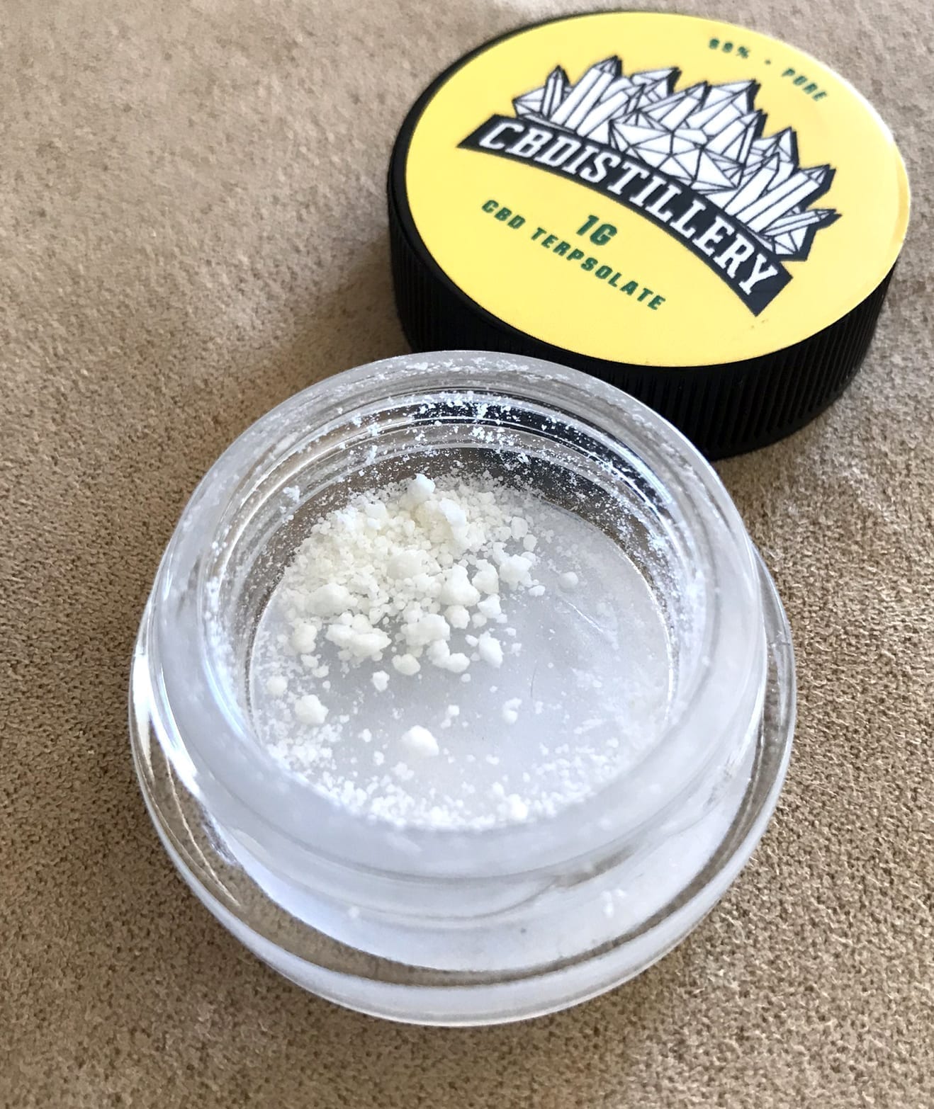 CBDistillery Terpsolate Review : Calm And Relaxing Dabs