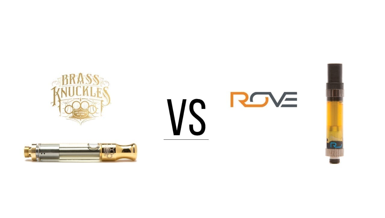 Brass Knuckles vs Rove : Vape Cartridge Showdown