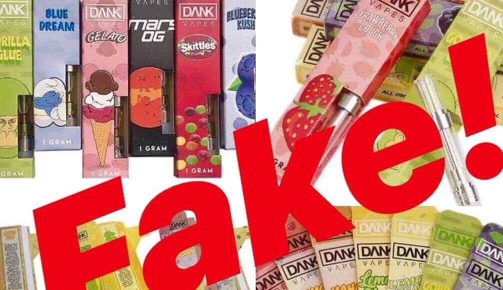 Fake Dank Vapes Carts: New Packaging, Updated October 2019