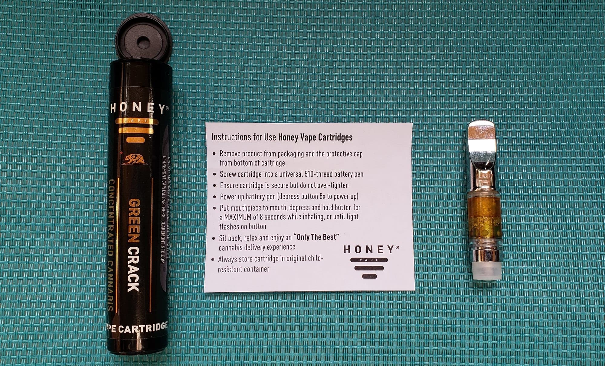 Honey Vape Cartridge Review: A Decent Cartridge, but the Oil Crystallized