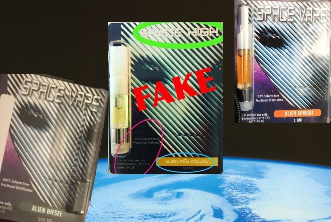 Fake Space Vape: How To Spot The Real and Fake Ones