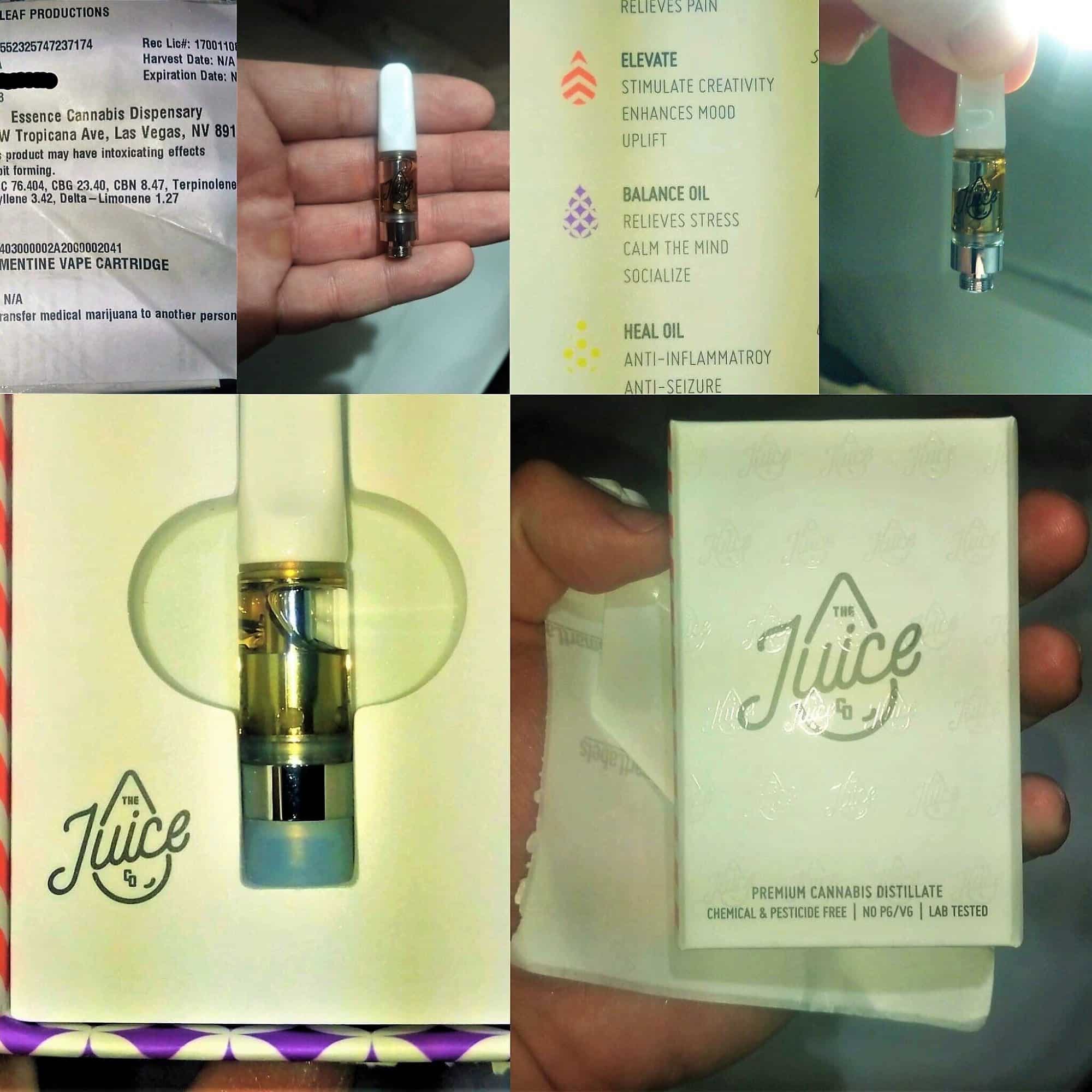 The Juice Co Cartridge Review : Good Quality Oil and Recently Updated