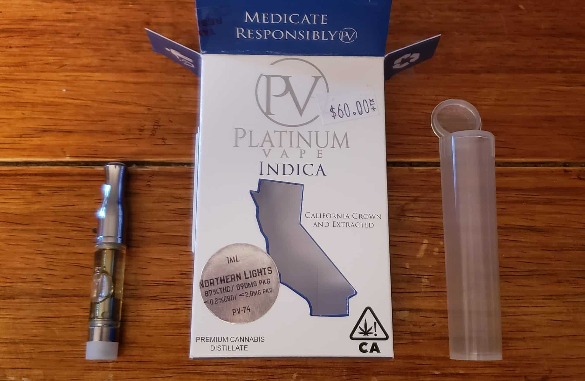 Platinum Vape Cartridge Review: True to Strain Taste, Quality THC Oil