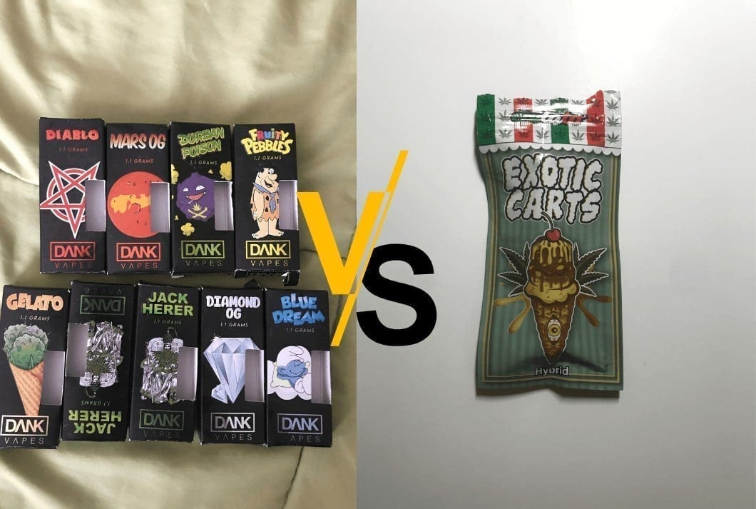 Dank Vapes vs Exotic Carts: Which One Is Better and Why