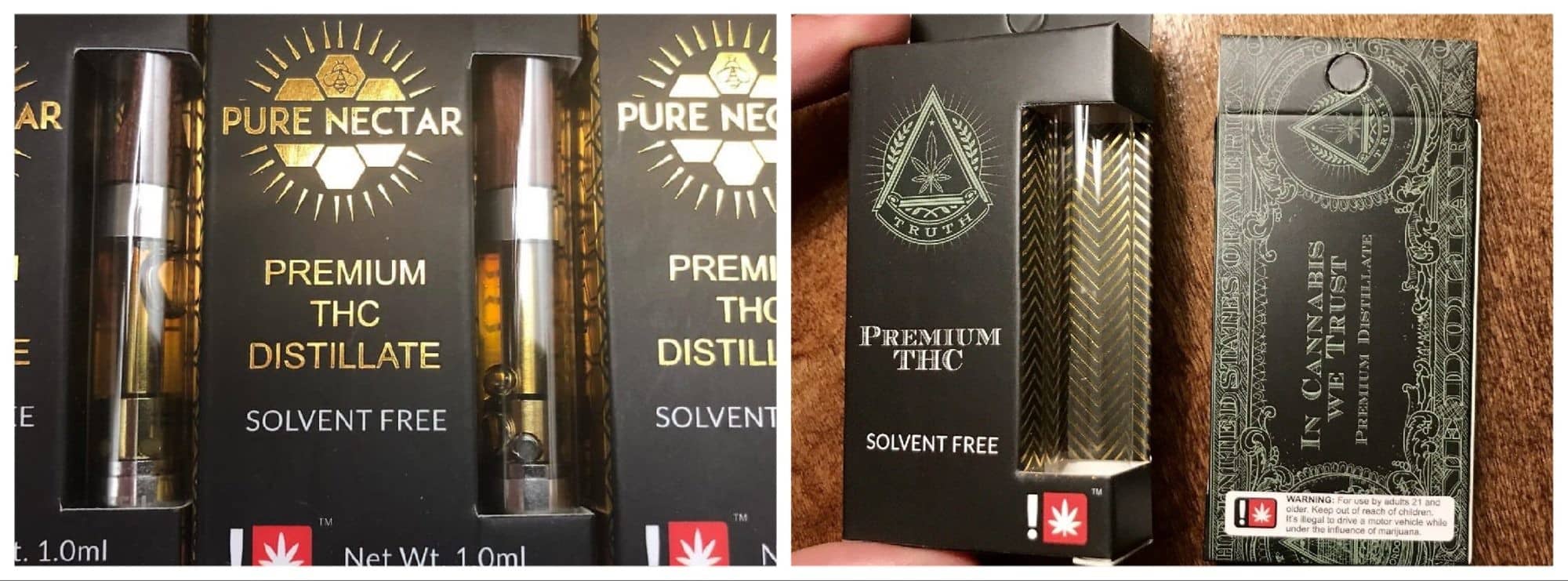 Pure Nectar and Truth Cartridges: THC Oil Brands or Fakes?