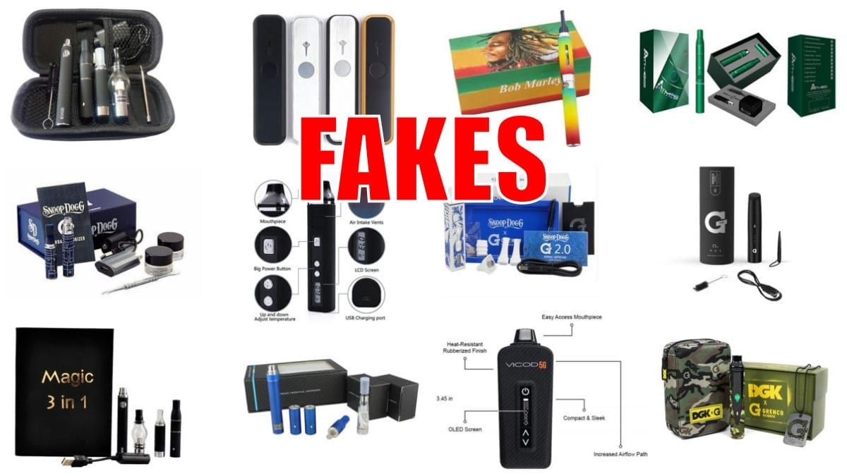 Fake Vaporizer and Wax Pen Products