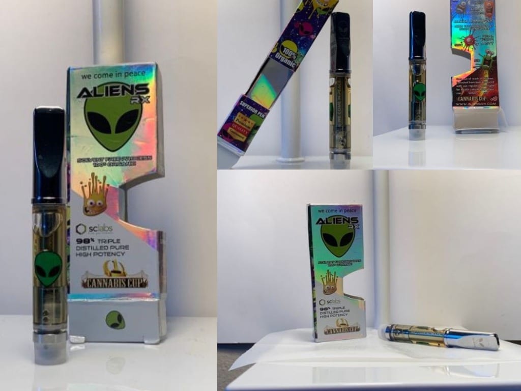 Aliens Rx Cartridge Review: Vape at your own risk