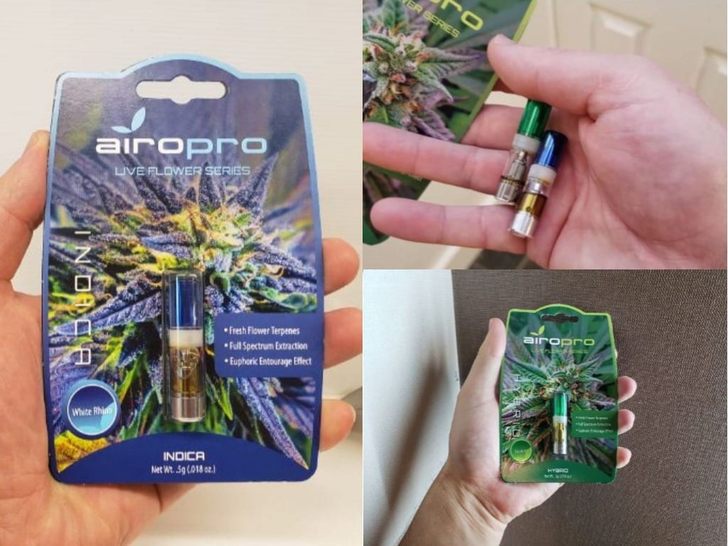 AiroPro Live Flower Series: Best Tasting Cartridges