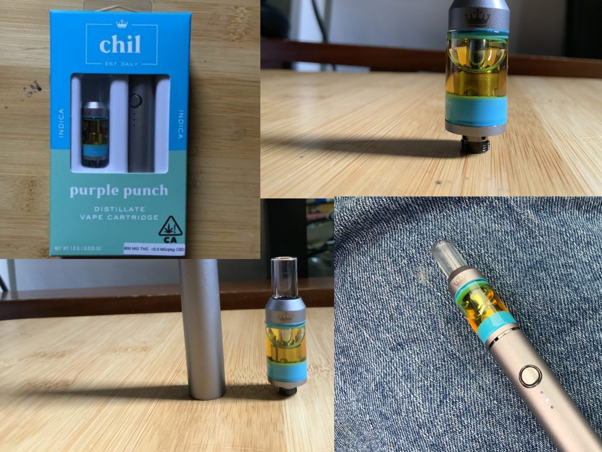 Chil Vape Review: Strong THC Oil Cartridge and Great Battery