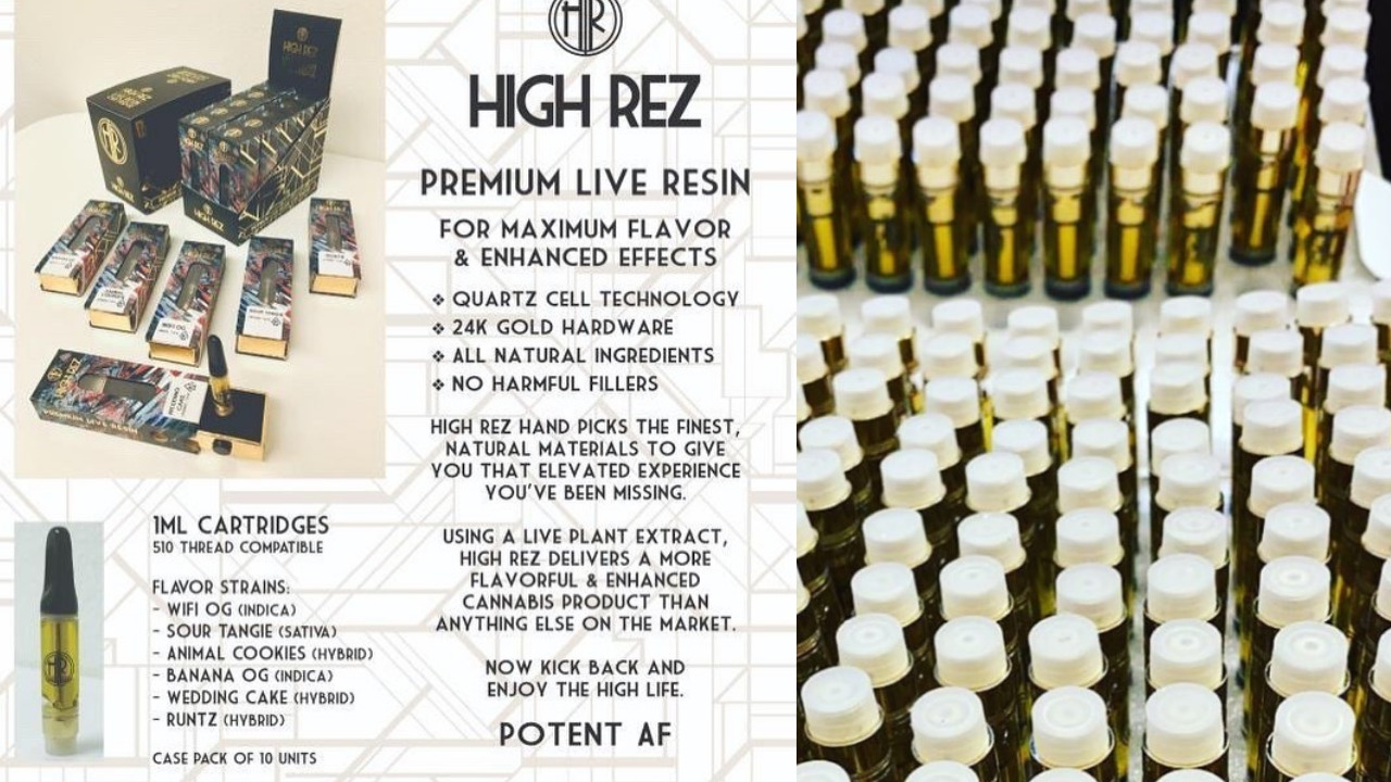 High Rez Live Resin Carts : Not Legit