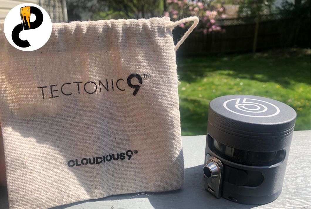 Cloudious9 Tectonic9 Grinder Review – The Best Portable, Automatically Dispensing Grinder