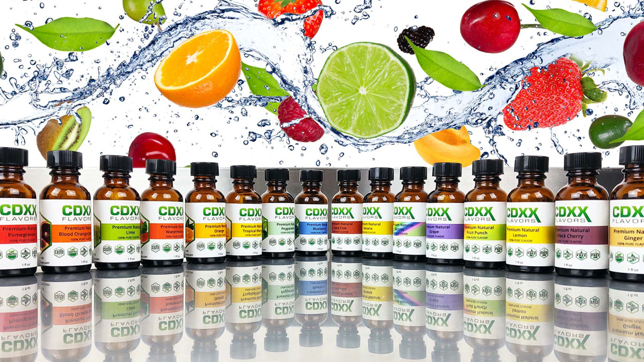 CDXX Flavors : Natural Flavors For Cannabis Products