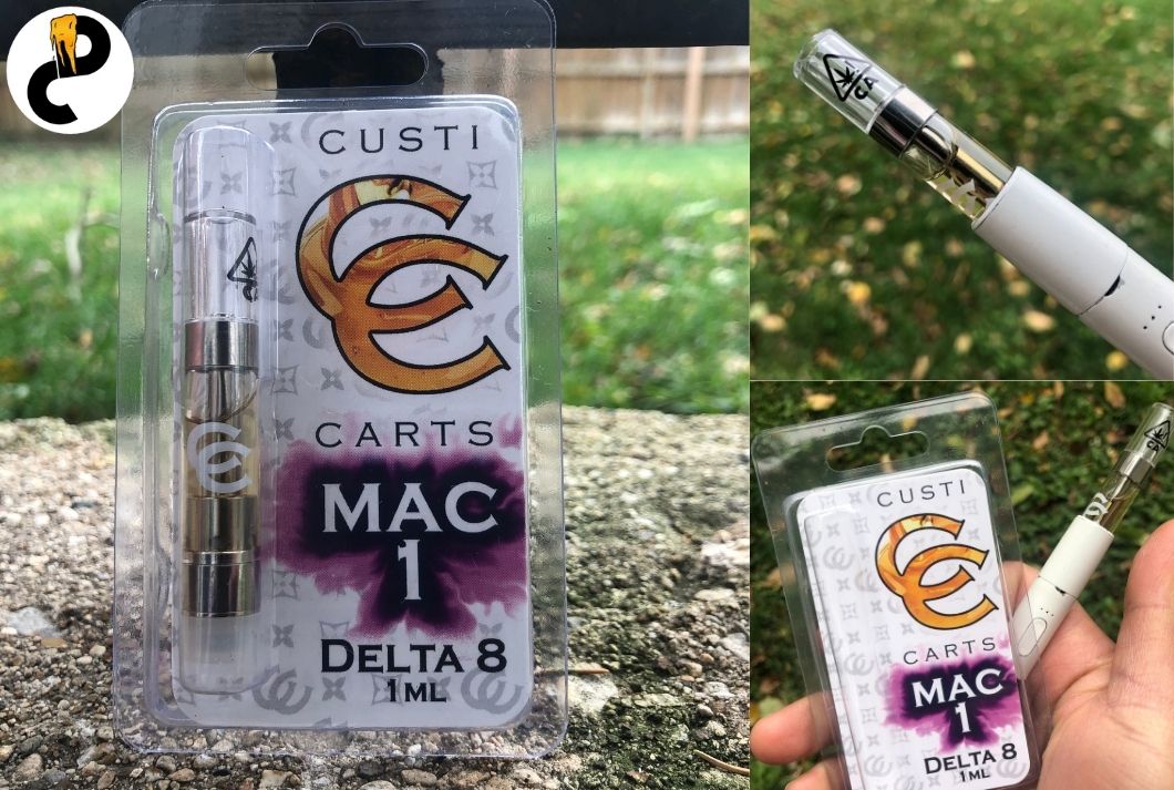 Custi Carts Delta 8 Cartridge Review – Fair Effects, Good Taste, Hardware Delivers Light Hits