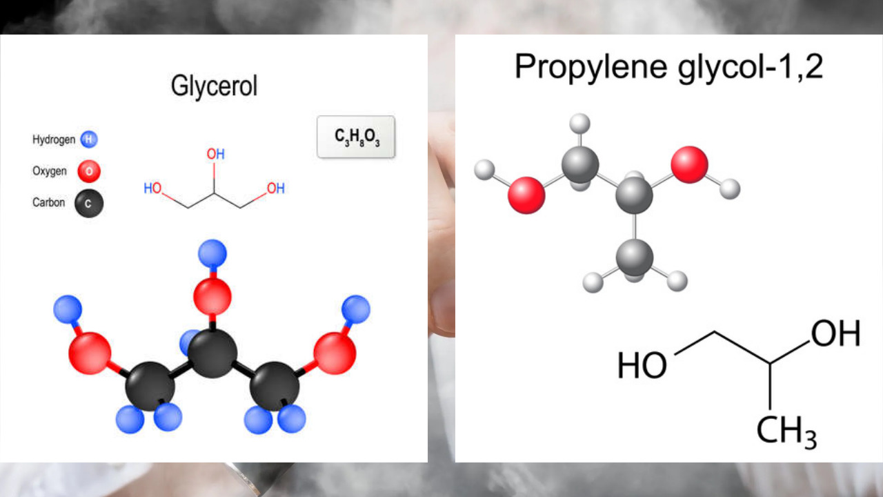 Vegetable Glycerin and Propylene Glycol : Health Effects