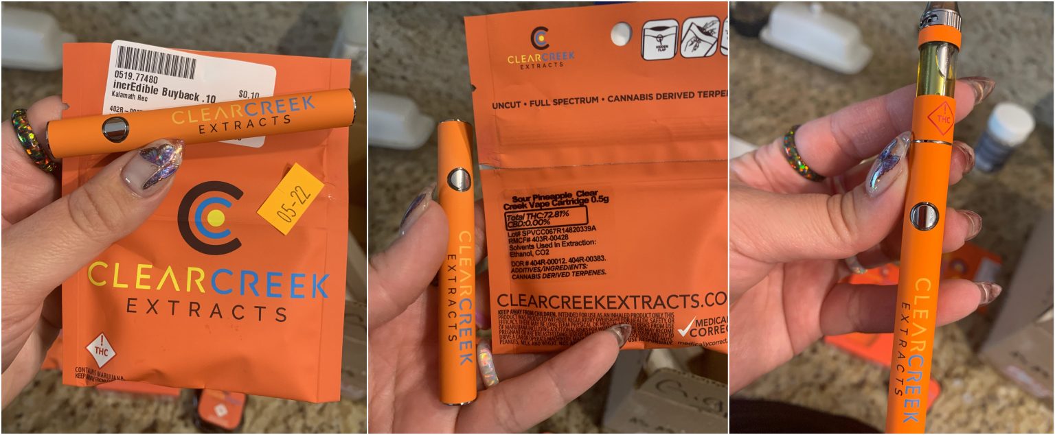 Clear Creek Extracts Cart Review – Flavorful and Great for Beginners