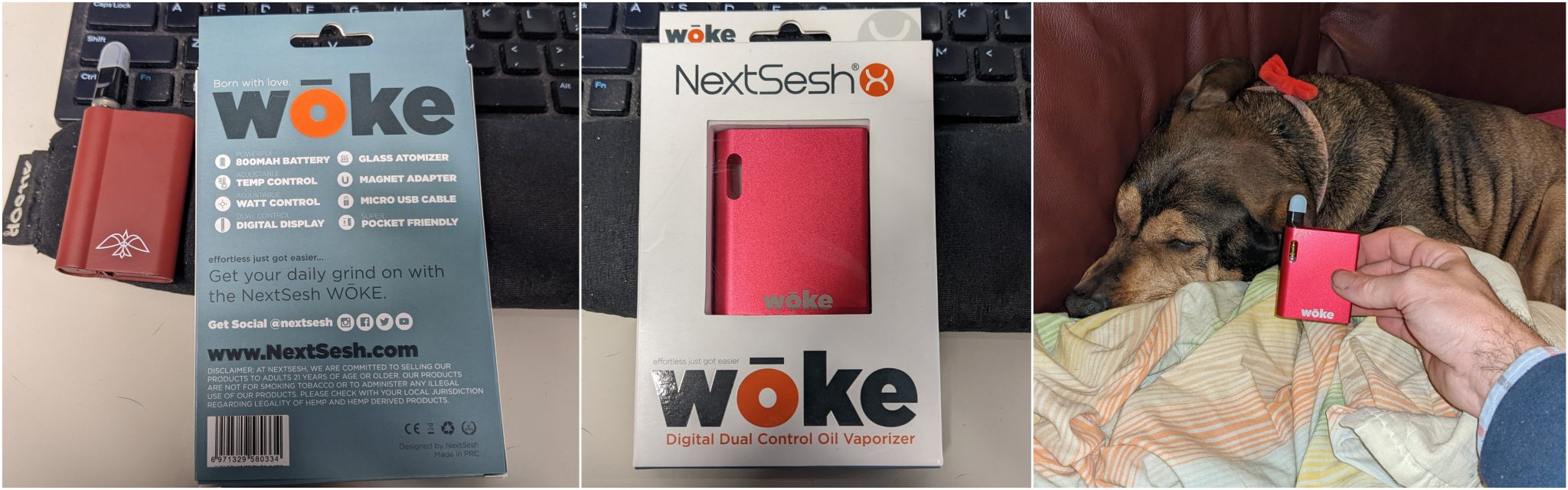 NextSesh Wōke Vaporizer Review – Customizable and Efficient