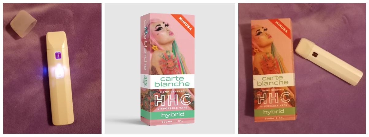 Carte Blanche Disposable Review – In Love With This Vape