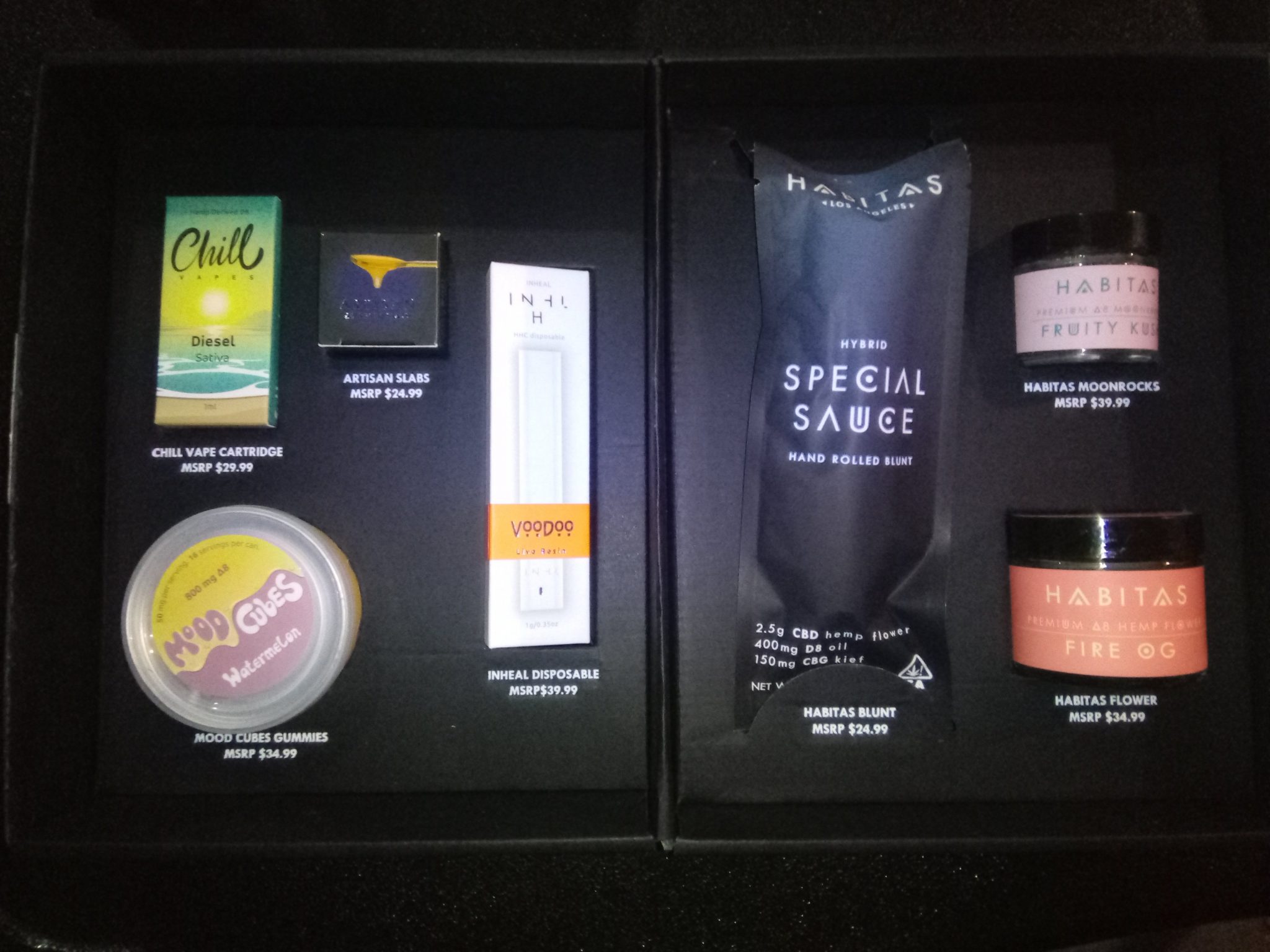 InHeal Box Review : Good Overall Quality Edibles and Smokeables