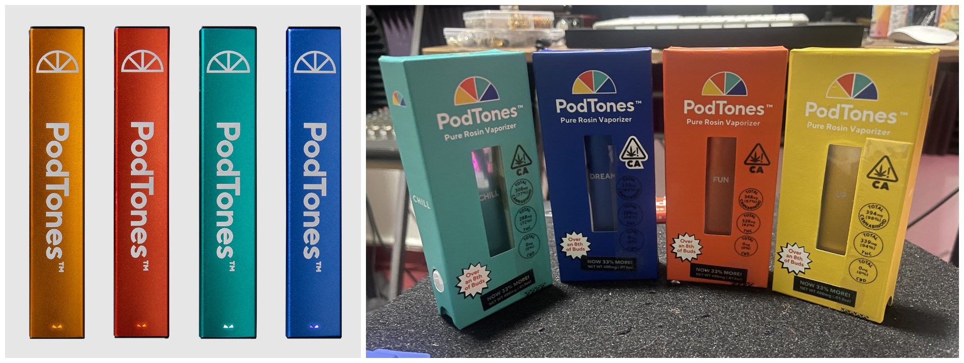 PodTones Pure Rosin Vaporizers Review – Great Variety