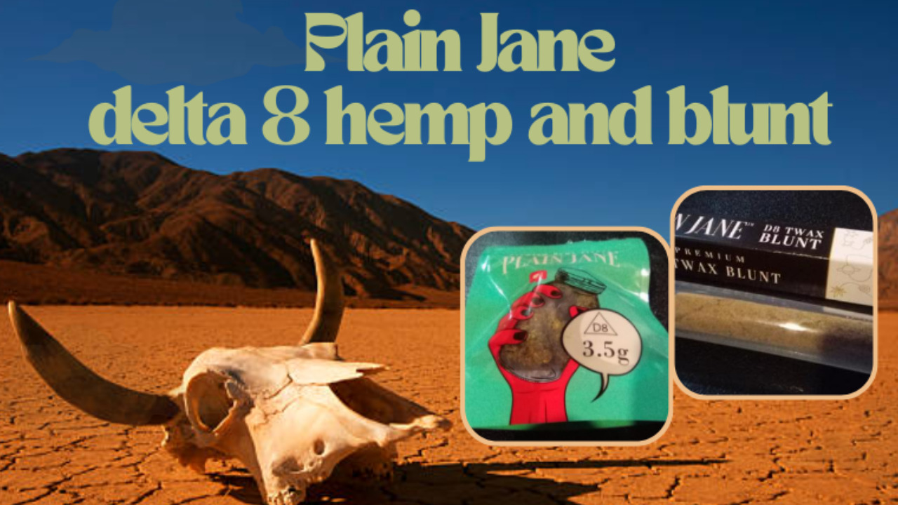 Plain Jane Delta 8 Flower and Blunt | Weak and Dry