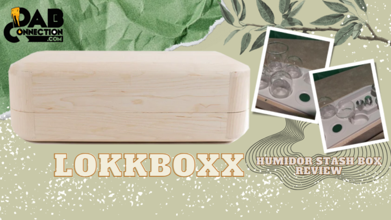 Lokkboxx Humidor Stash Box | Outstanding Elegance